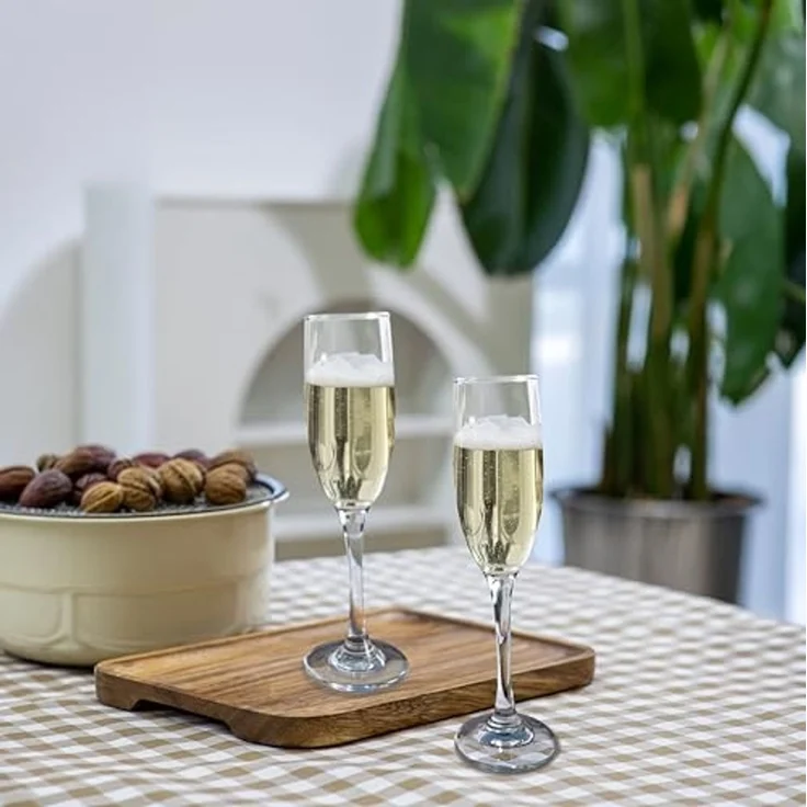 ECHTWERK Sektglas Champagnerkelche Set 170 ml, 6-tlg, Glas, für Champagner, Schaumwein, Aperitifs, ideal für Feierlichkeiten – Bild 5