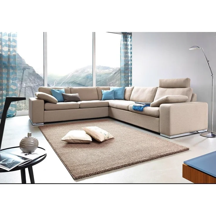 ASTRA Teppich Hochflor Samoa einfarbig braun pflegeleicht D001 C066, rechteckig, Höhe: 20 mm – Bild 5