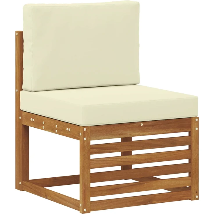 vidaXL Sofagarnituren 3 Stk. Massivholz Akazie 3383971 – Bild 3