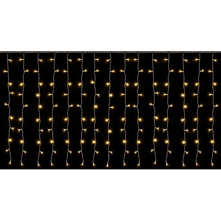 SALCAR LED Eisregen Fenster 3m x 1m LED Lichtervorhang – Bild 1