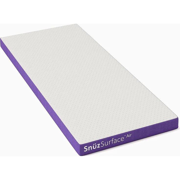 Snüz Surface Pro Anpassungsfähige Babybett Matratze, Schaumstoffmatratze mit Taschenfederkern für Baby, Kleinkind & Kind, mit waschbarem Bezug für besseren Schlaf, Größe 44x80 cm (Weiß, M021PC)
