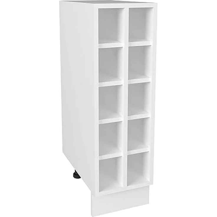 VCM Küchenmöbel Unterschrank Esilo 919424 Weiß H. 82 x B. 25 x T. 44 cm – Bild 4
