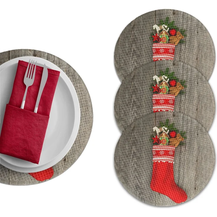 Hermia Concept '3044Supla' Tischset, Mehrfarbig, Ø 37 cm – Bild 1