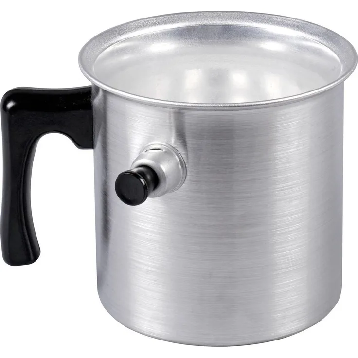 Karl Krüger 297 Wasserbadkocher 2,0 Liter Aluminium geschliffen / Simmertopf
