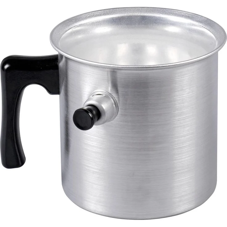 Karl Krüger 297 Wasserbadkocher 2,0 Liter Aluminium geschliffen / Simmertopf