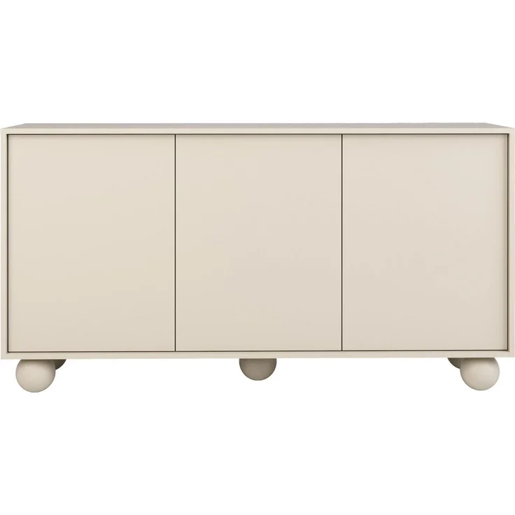 Beautysofa Kommode ADEL 154 cm im modernen Stil (Sideboard grifflos 3 Türen, Push-to-Open), Design Kommode für Wohnzimmer & Schlafzimmer – Bild 4