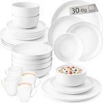 Sänger Kombiservice Marlo, Geschirrset aus hochwertigem Porzellan, 36 Teile, modernes Design für elegante Dinner