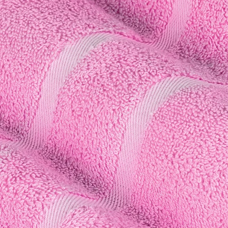 Handtuch Handtücher Badetücher Saunatücher Duschtücher Gästehandtücher in Rosa zur Wahl 100% Baumwolle 500 GSM – Bild 1