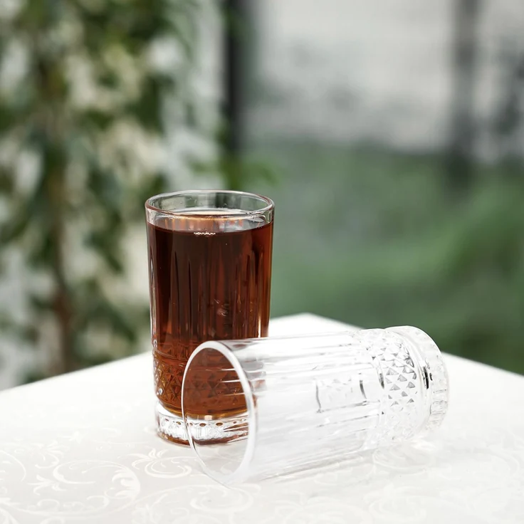 Gläser-Set 12-teilig, 260 ml - Vielseitige Gläser für Wasser, Saft & Softdrinks – Bild 3