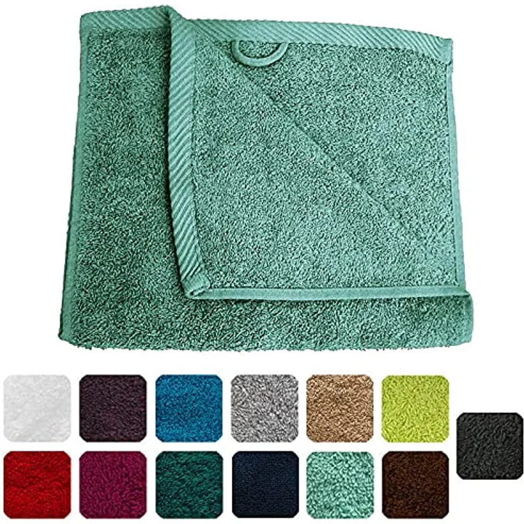 Lanudo Gästehandtücher Lanudo® Gästetuch "Pure Line" 30x50 cm div. Farben – Bild 2
