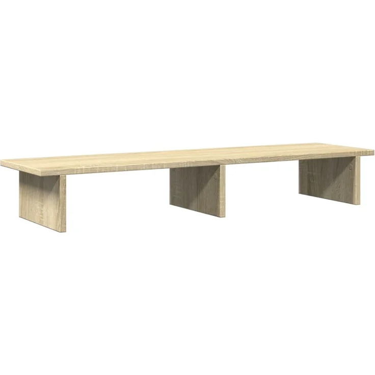 vidaXL Monitorständer Sonoma-Eiche 100x27x15 cm Holzwerkstoff 854708 – Bild 6