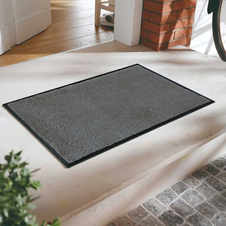 wash+dry by Kleen-Tex Fußmatte Fußmatte 50x75 Smokey Mount anthrazit, Eingangsmatte normal, Höhe: 500 mm – Bild 1