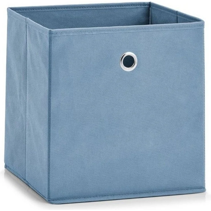 Aufbewahrungsbox mit Griffloch, Vlies - Rauchblau – Bild 2