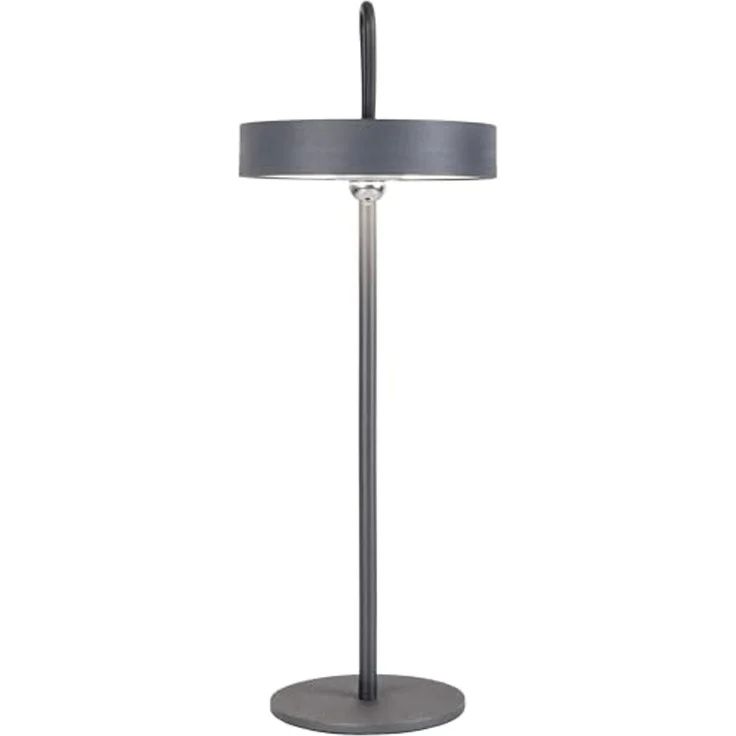 näve Außen-Tischleuchte ELLA, Memoryfunktion, LED fest integriert, Warmweiß, Dimmbar, Schirm magnetisch und leuchtend abnehmbar, Memoryfunktion – Bild 1