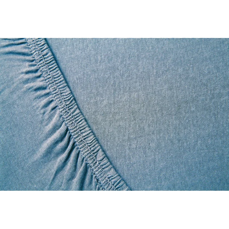 Hometex Premium Textiles Spannbettlaken Premium Boxspringbett Spannbetttuch ideal für Wasserbett und Matratzen, Jersey, Gummizug: Rundumgummizug, Spannbettlaken Premium Qualität 190 g/m², Gekämmte Baumwolle – Bild 3