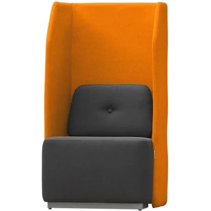 Rocada Sitzsofa Soft Einzelsitz orange/grau