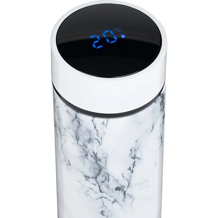 NOVEEN Matte Sport Trinkflasche 450 ml Grau – Bild 4
