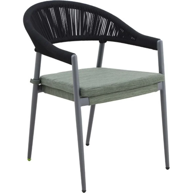 2er Set Camarillo Gartensessel grau – Bild 1