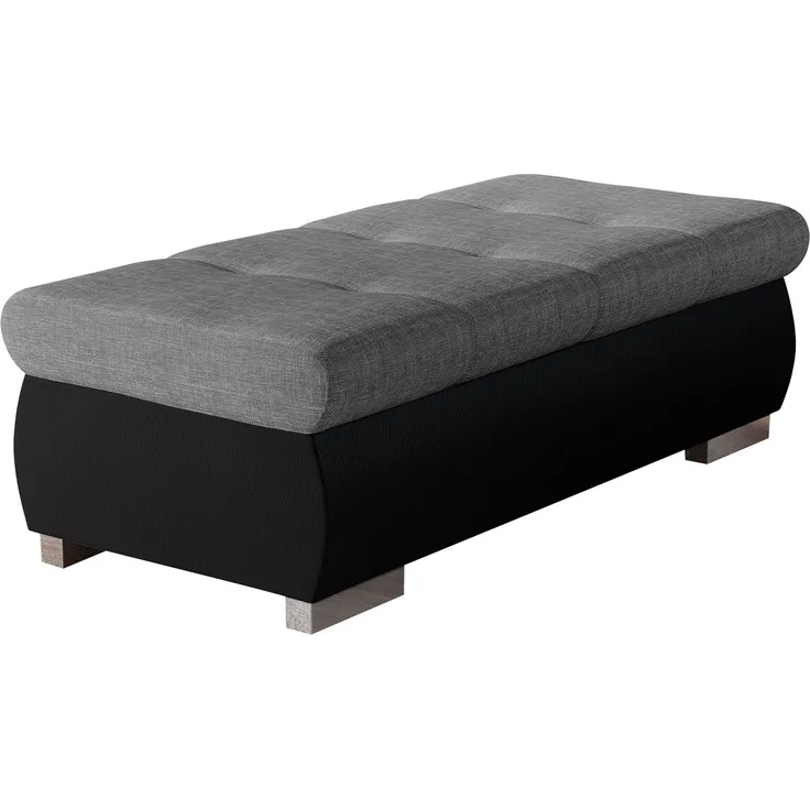 Polsterhocker Orkan Groß (Farbe: Soft 011 + Lux 05)