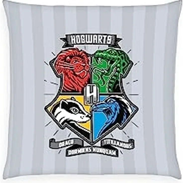 Harry Potter Kissen Dekokissen Hogwarts für Kinder 40 x 40 cm