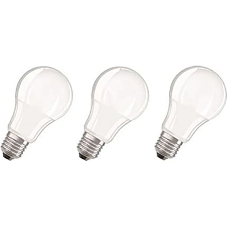 Osram Base Classic A60 LED Lampe E27, 9W, 806 lm, warmweiß (2700K), EEK: F