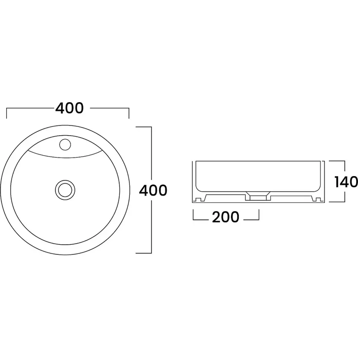 Vente-unique - DORIONI Waschbeckenmöbel Holz, Platte Beige - B 46,5 cm x H 61,6 cm x L 80 cm – Bild 6