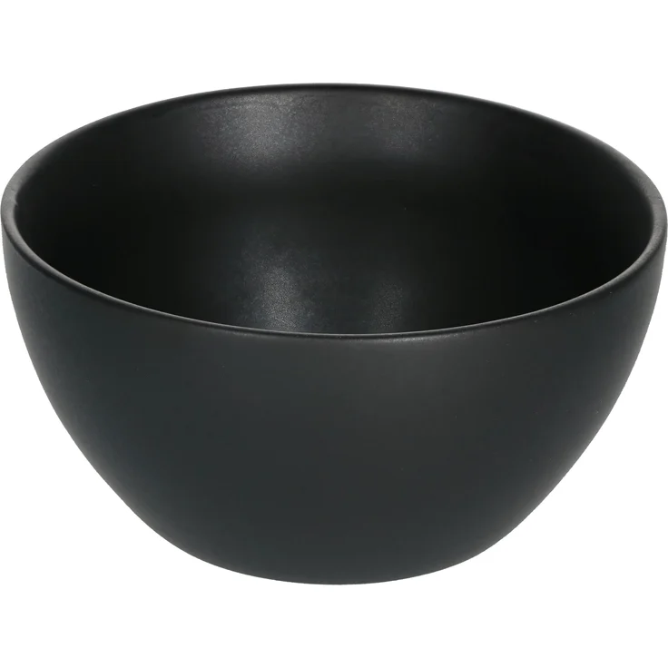 Mambocat Leopard Lampart Nero 6-tlg. Müslischalen Set Schwarz 450ml Steingut Salatschälchen Schüssel – Bild 4