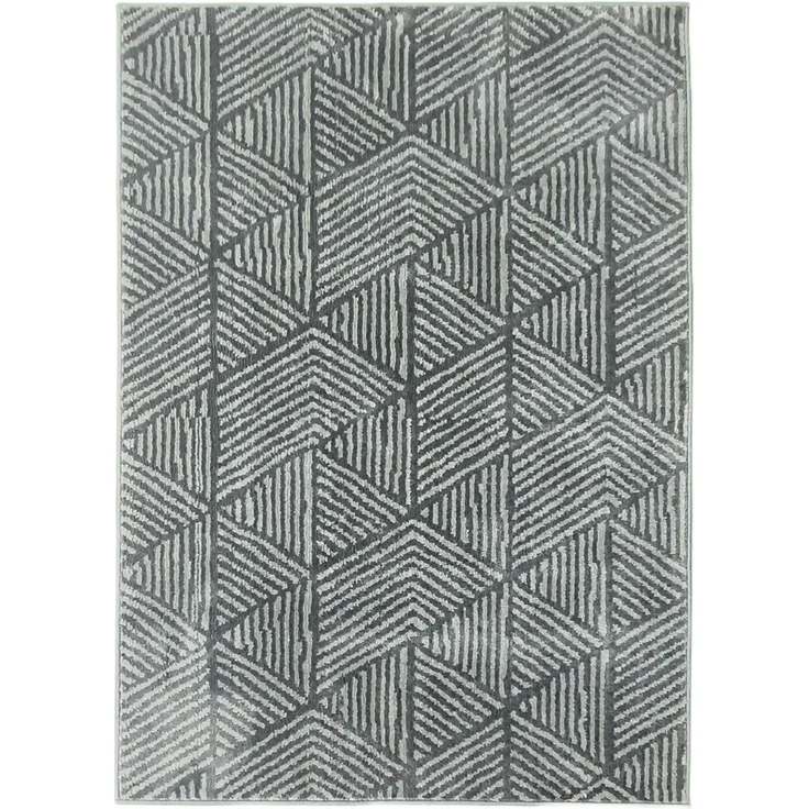 Teppich Wohnzimmerteppich im Modern Stil, waschbarer Flächenteppich 150 x 80 cm Dunkelgrau--Dunkelgrau--1.5x120x170cm--CHENHAONING – Bild 1