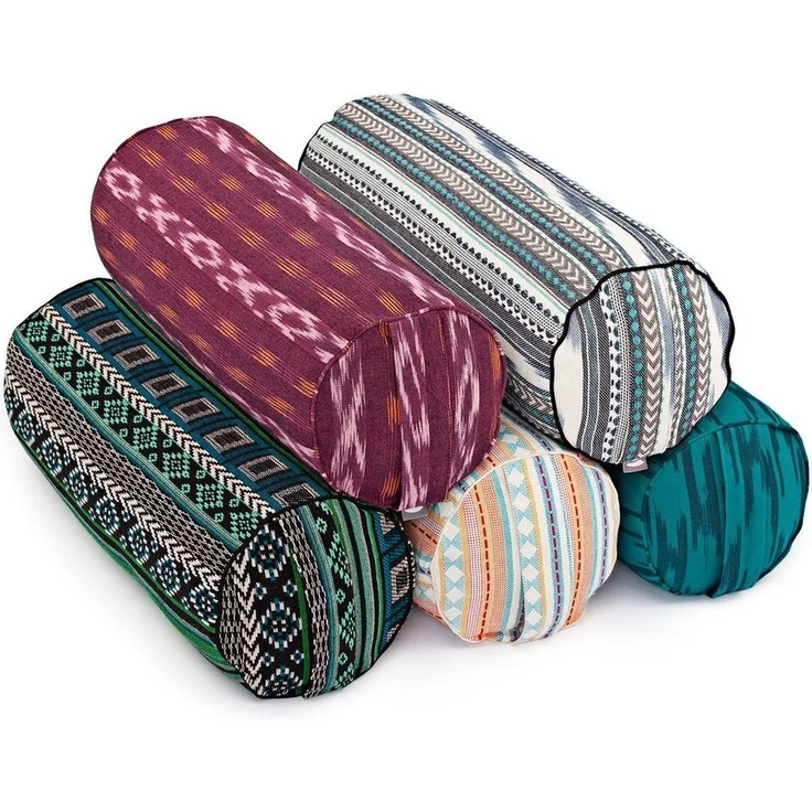 bodhi Yoga Bolster Yoga BOLSTER, ETHNO Collection, Jacquard-Webstoff – Bild 3