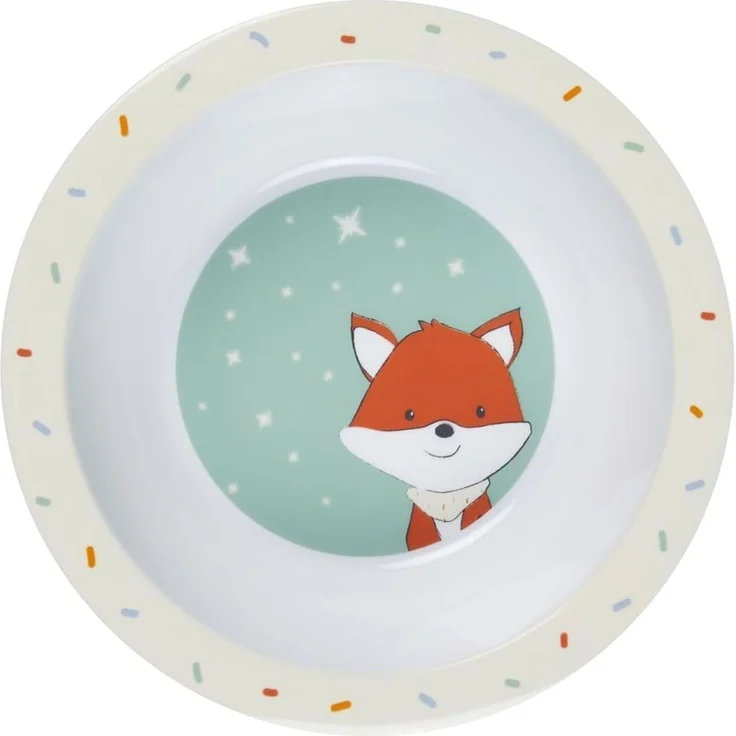 Sterntaler® Kindergeschirr-Set Fuchs Filou, rund (5-tlg), Polypropylen – Bild 6