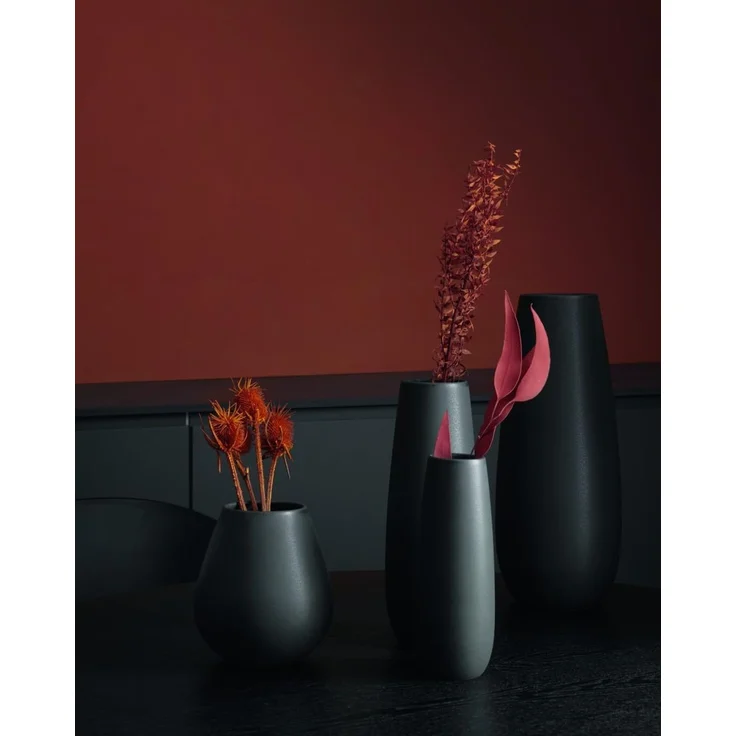 ASA Selection Vase Black Iron Ease L 9 cm B 9 cm H 18 cm – Bild 3