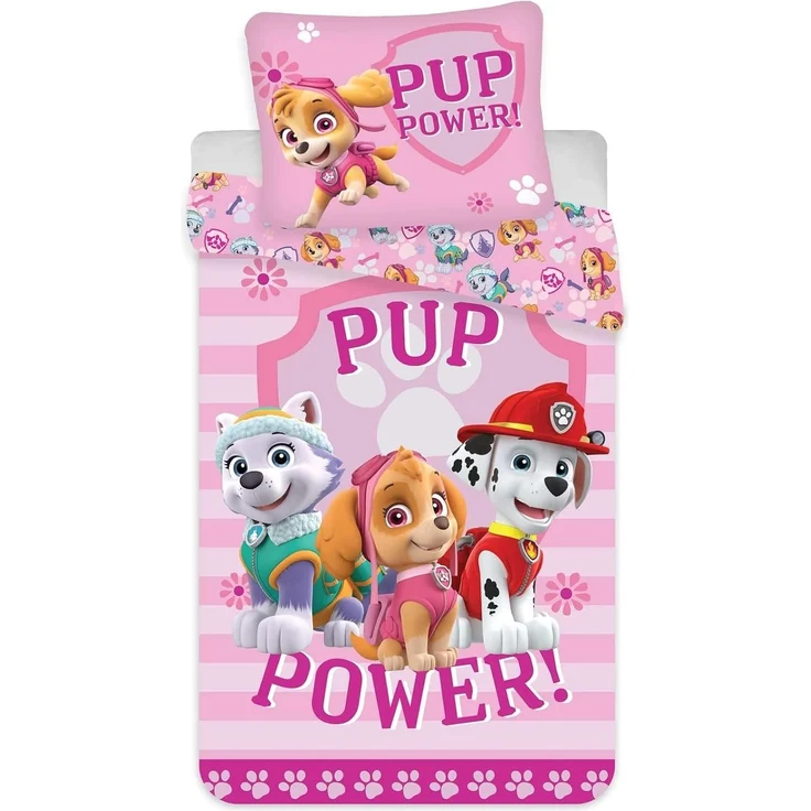 Nickelodeon Kinderbettwäsche Paw Patrol, Renforcé, 2 teilig – Bild 1