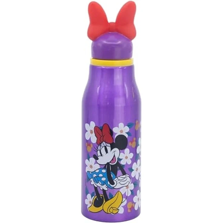 Disney Minnie Trinkflasche Aluminium, 690 ml, mit Sicherheitsverschluss – Bild 2