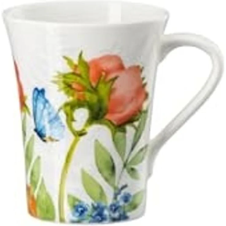 Hutschenreuther Becher mit Henkel Nora Wild Flowers Anemone – Bild 1