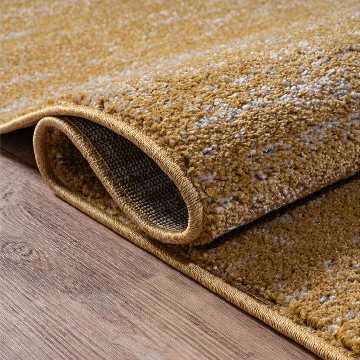 Sanat Teppich Oslo, auch als Läufer und in Rund, rechteckig, Höhe: 10 mm, meliert, robuster Kurzflor, Wohnzimmer, Schlafzimmer, Kinderzimmer – Bild 3