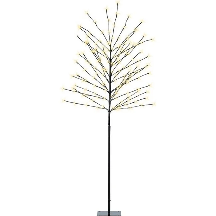 Spetebo LED Dekolicht Lichterbaum 180 cm für Außen und Innen - 160 LED, Timer, LED fest integriert, warm weiß, Strom betrieben mit Timer Funktion – Bild 4