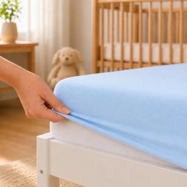 leevitex® Spannbettlaken Spannbettlaken Kinder Spannbettlaken Premium 170 g/m², Gummizug: Rundumgummizug, (1 Stück), schwer & blickdicht, 100% Baumwolle, 70 x 140 cm – Bild 10