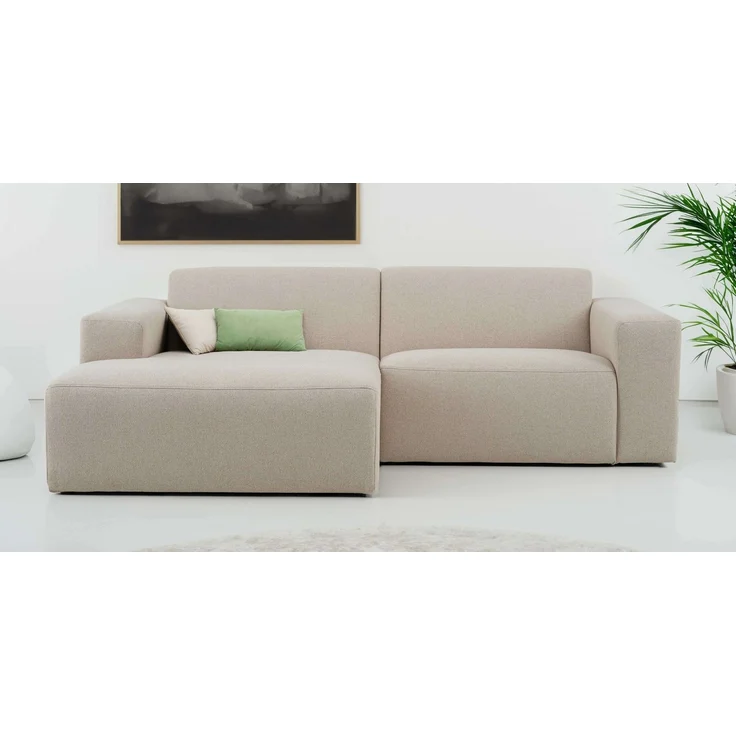 OTTO home Ecksofa Koa, 228 cm, L-Form, Modulsofa in Cord, Chenille, Struktur, Webstoff, Designsofa, weicher Lounge-Sitzkomfort, Welleunterfederung, bodentief – Bild 4