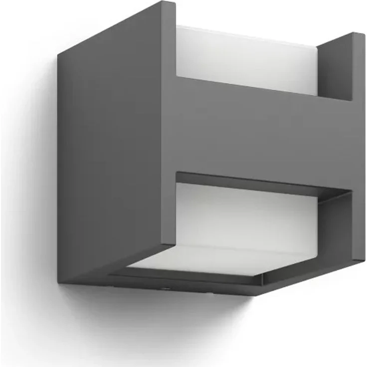 Philips LED Außenwandleuchte Arbour up/down anthrazit warmweiß – Bild 1