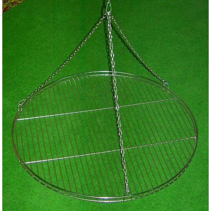 Huber Grillgeräte Schwenkgrill mit Edelstahl Rost, Höhe 170 cm, Ø 60 cm – Bild 5