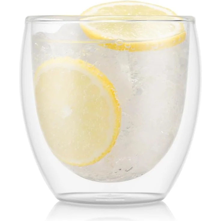 Bodum 4558-10-12 Pavina Gläser 6-er-Set 0.25 l doppelwandig, Transparent, 6 cm, 6 – Bild 6