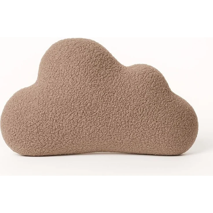 BABEES Dekokissen DEKOKISSEN Boucle Kuschelkissen Herz Wolke GROß 40x25, XXL 60x35 cm, Wolkenkissen Deko Kissen Geschenk Baby Kinderzimmer Babyshower – Bild 7