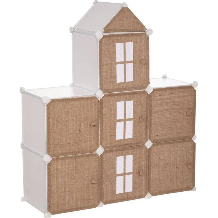 Atmosphera Spielzeugregal für Kinder SCHLOSS, 94,5x109 cm