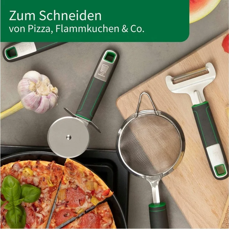 Chefkoch trifft Fackelmann Pizzaschneider Pizzaschneider Premium – Perfekt für Pizza, Flammkuchen & Co. – Bild 4