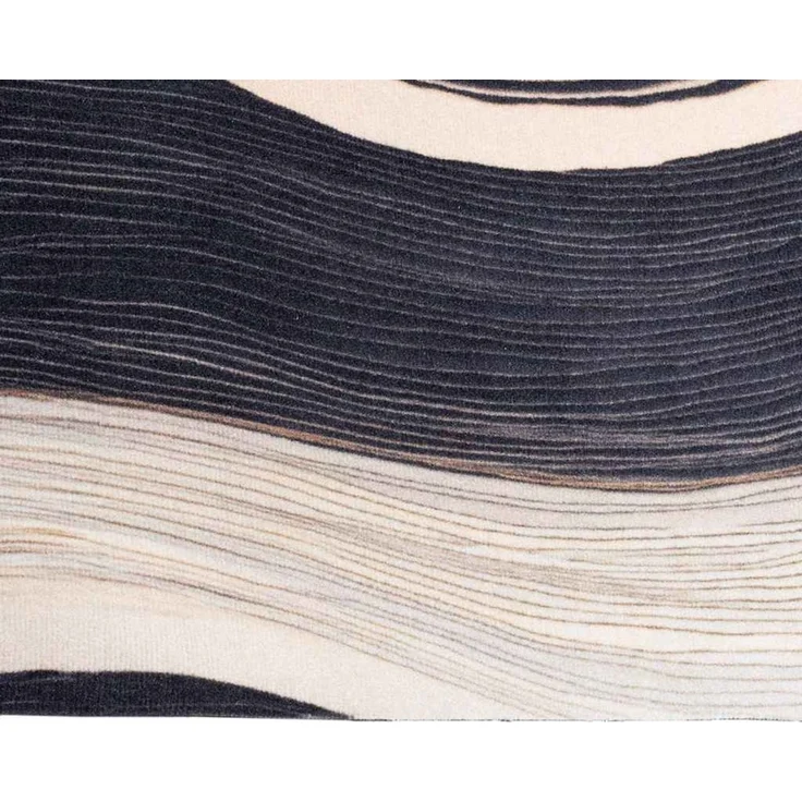 vidaXL Küchen Teppich Schwarz 150 x 45 cm Samt 42013420 – Bild 5