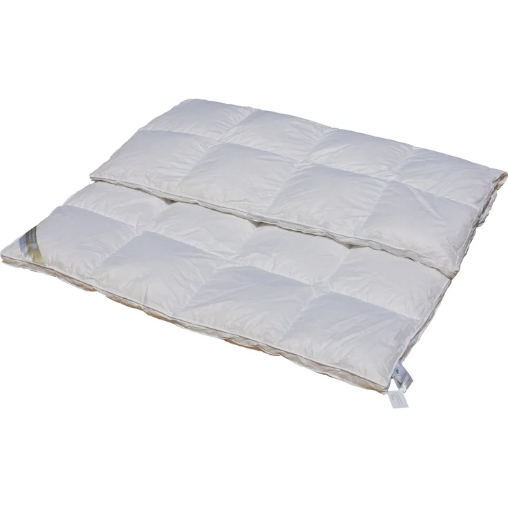 TRAUM Daunenbett Kassette 155x220 Daunendecke mit Außensteg 100% neue Daunen – Bild 3