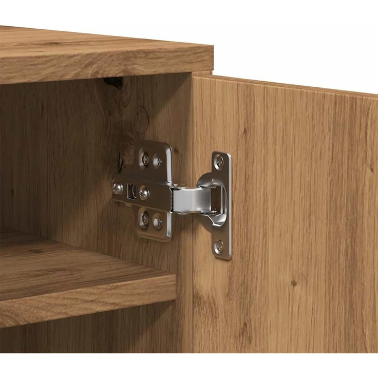 vidaXL Schuhschrank Artisan-Eiche 32x35x92 cm Holzwerkstoff 856709 – Bild 8