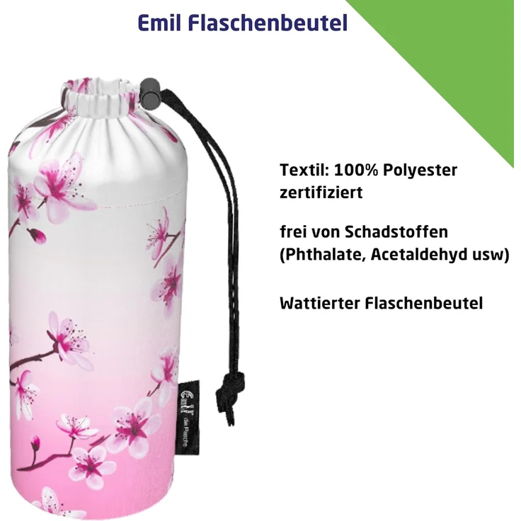 Emil Trinkflasche Waldfreunde Glasflasche für Kinder, Auslaufsicher, spülmaschinenfest, BPA-Frei, mit Schraubdeckel – Bild 4