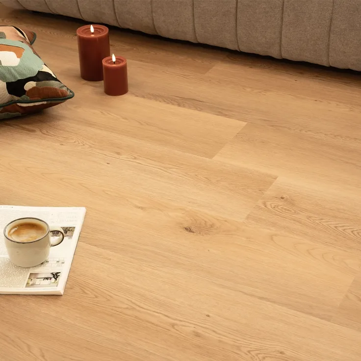 HOME DELUXE Klick-Vinylboden mit Trittschall LOMEA Helle Eiche - 5 m²