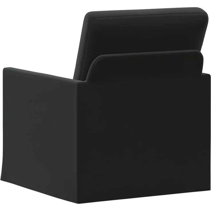 vidaXL Einzelsofa Schwarz 70 x 81 x 82 cm Samt (V) 42041027 – Bild 4